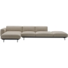 Ecriture 240 / black – In Situ 4-seater sofa / configuration 5 – 378 x 169 cm - Muuto