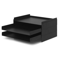 2 x 2 organiser - black - Ferm Living