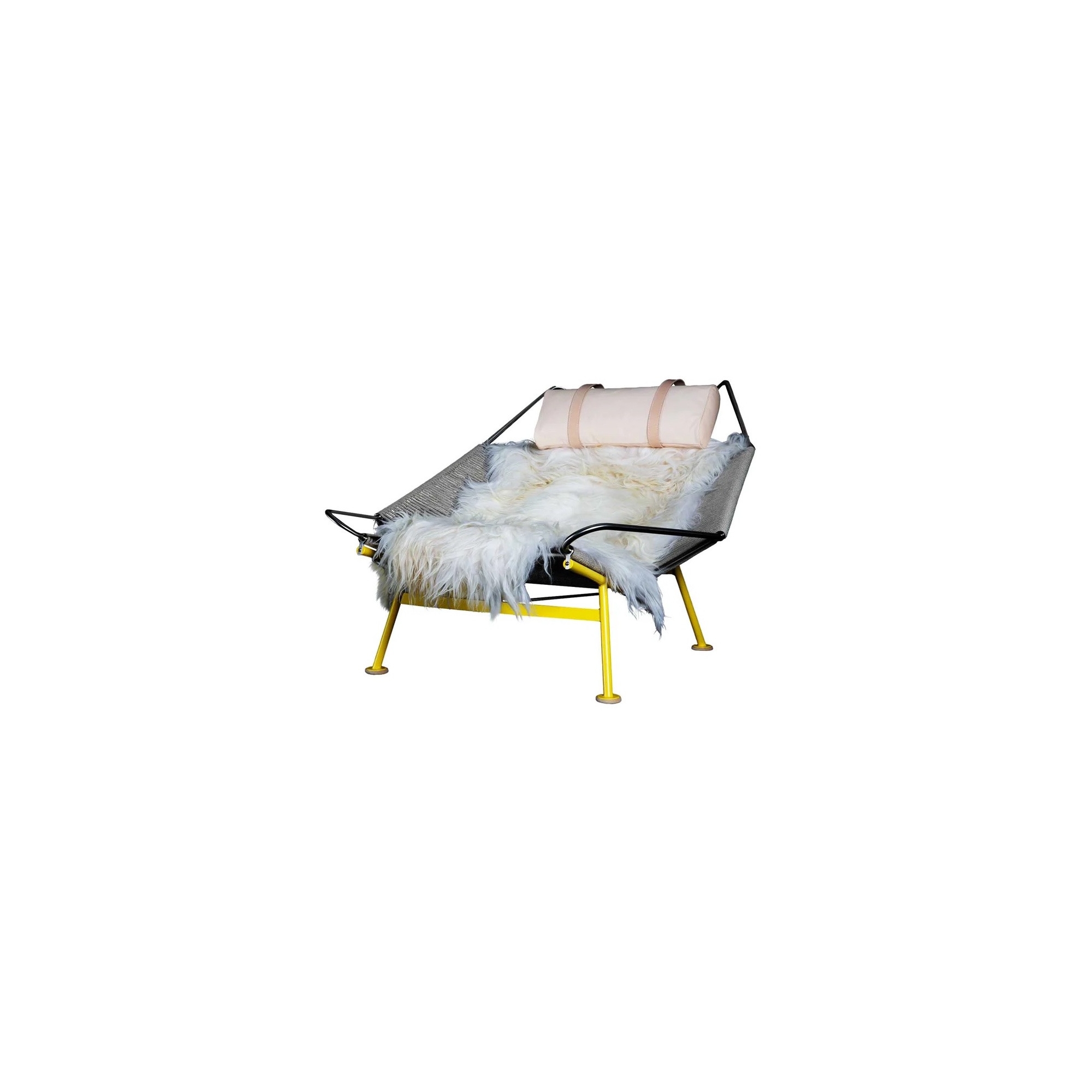 PP225 Flag Halyard chair - édition limitée jaune vibrant Wegner - PP Møbler