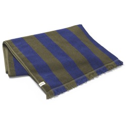 OUT OF STOCK - Alee beach towel - Olive / bright blue