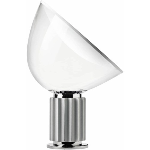 Taccia verre - argent anodisé (F6602004) - Flos