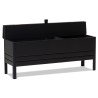 black-stained oak - A Line storage bench n°2136 - Form & Refine