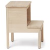 A Line Stepstool - White oiled oak - Form & Refine