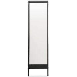 A Line Mirror - Dark stained oak - Form & Refine