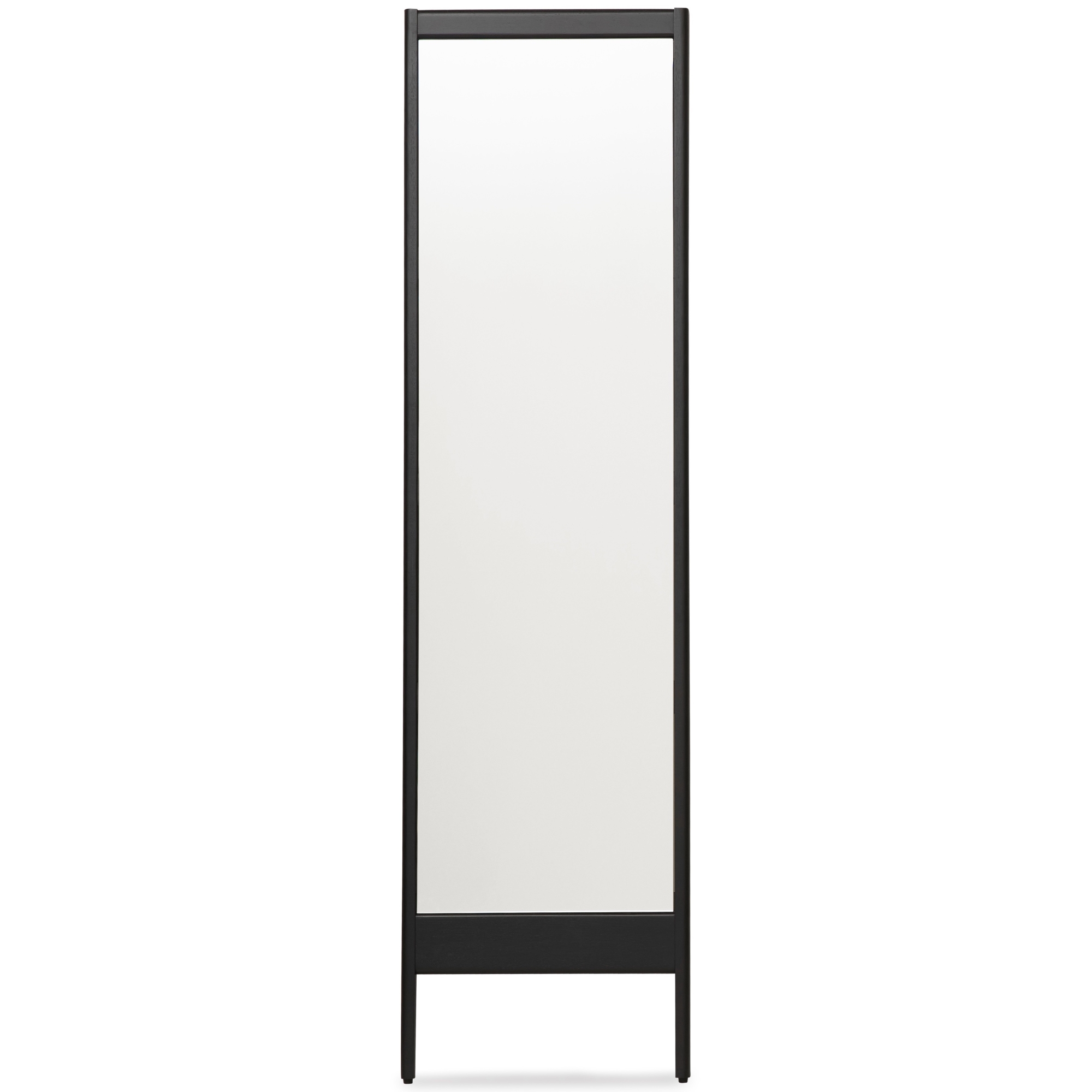 A Line Mirror - Dark stained oak - Form & Refine