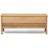 Oiled oak - A Line storage bench n°2135 - Form & Refine