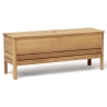 Oiled oak - A Line storage bench n°2135 - Form & Refine