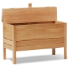 Oiled oak - A Line storage bench n°2130 - Form & Refine