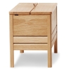 Oiled oak - A Line storage bench n°2130 - Form & Refine