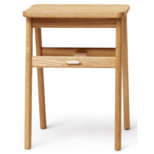 oiled oak - Angle Foldable Stool - Form & Refine