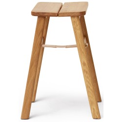 chêne huilé - tabouret Angle pliable - Form & Refine