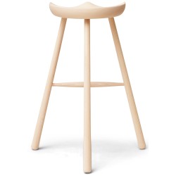 SOLD OUT Shoemaker chair No78 - white oiled beech - Form & Refine