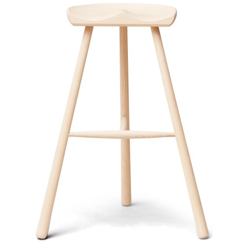 SOLD OUT Shoemaker chair No78 - white oiled beech - Form & Refine