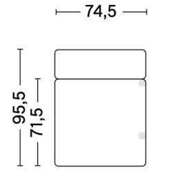 1063LE - Mags / Mags Low Armrest - canapé modulable HAY - HAY