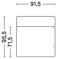 1963LE - Mags / Mags Low Armrest - canapé modulable HAY - HAY