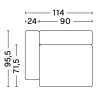 1964FS - Mags Low Armrest - canapé modulable HAY - HAY