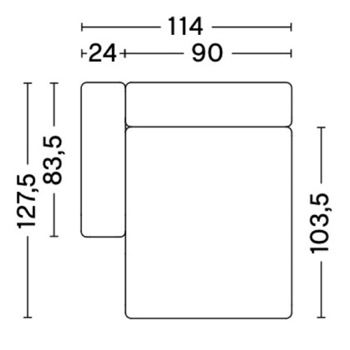 8264FS - Mags Low Armrest - HAY modular sofa - HAY