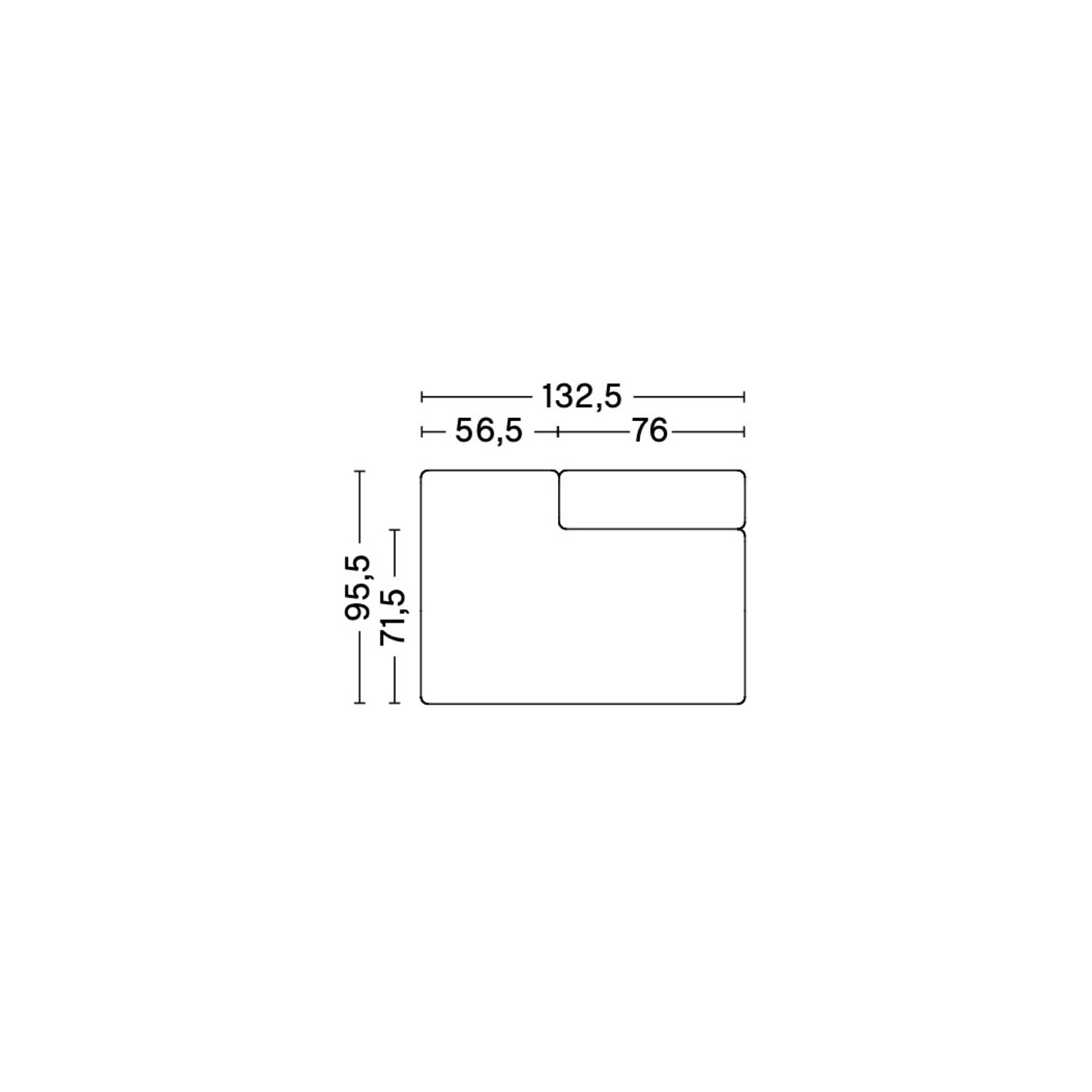 9301FS - Mags / Mags Low Armrest - canapé modulable HAY - HAY