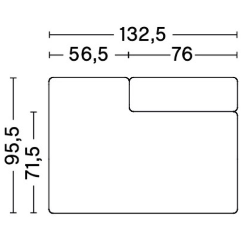 9301FS - Mags / Mags Low Armrest - canapé modulable HAY - HAY