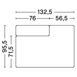 9302FS - Mags / Mags Low Armrest - canapé modulable HAY - HAY