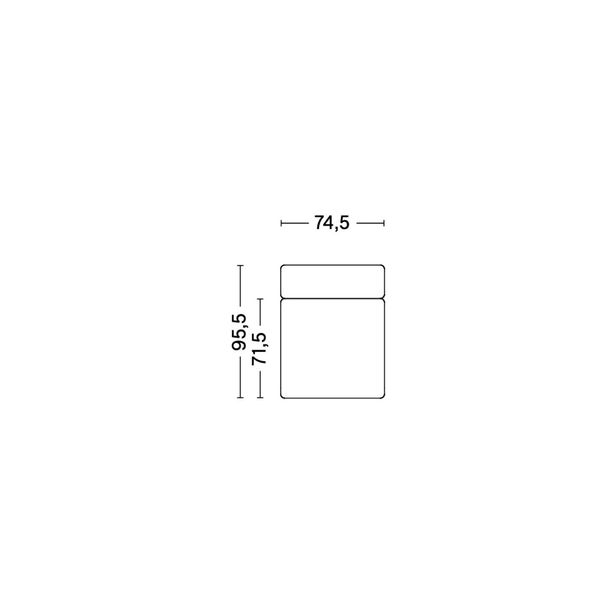 1063FS - Mags / Mags Low Armrest - canapé modulable HAY - HAY