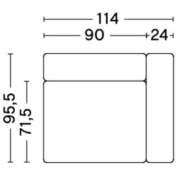 1961FS - Mags - canapé modulable HAY - HAY