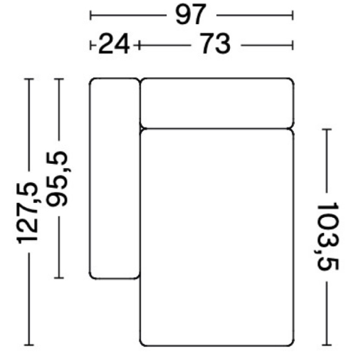 8162FS - Mags - canapé modulable HAY - HAY