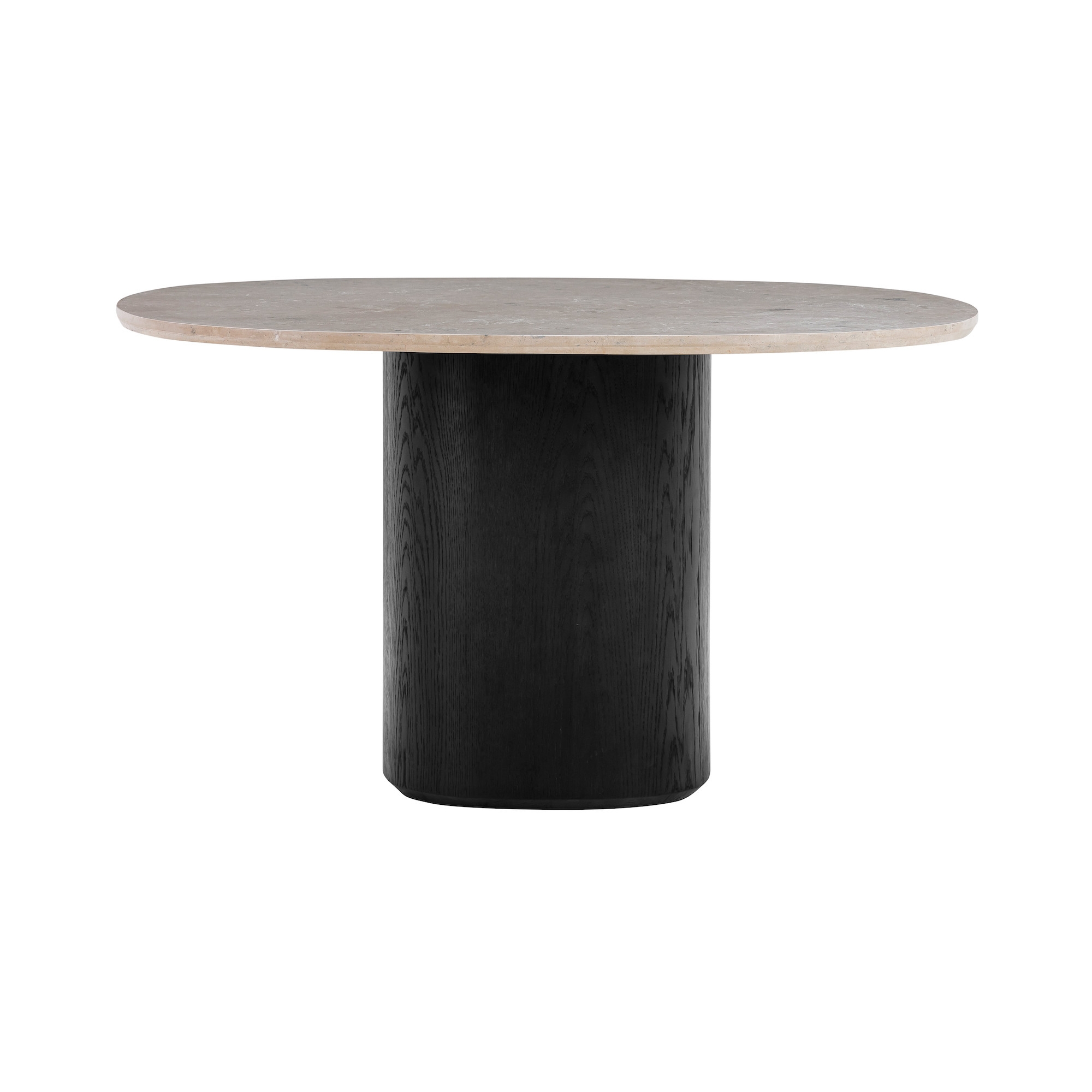 Dinin table Ovata - Black stained oak - Wendelbo