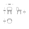 Ovata dining chair - Wendelbo