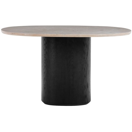 Dining table Ovata - Dark brown stained oak - Wendelbo