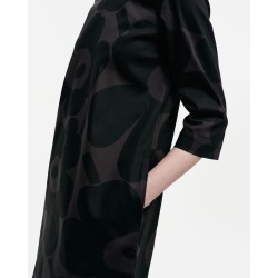 - Marimekko Robe en satin de coton Ruusuke Unikko 990