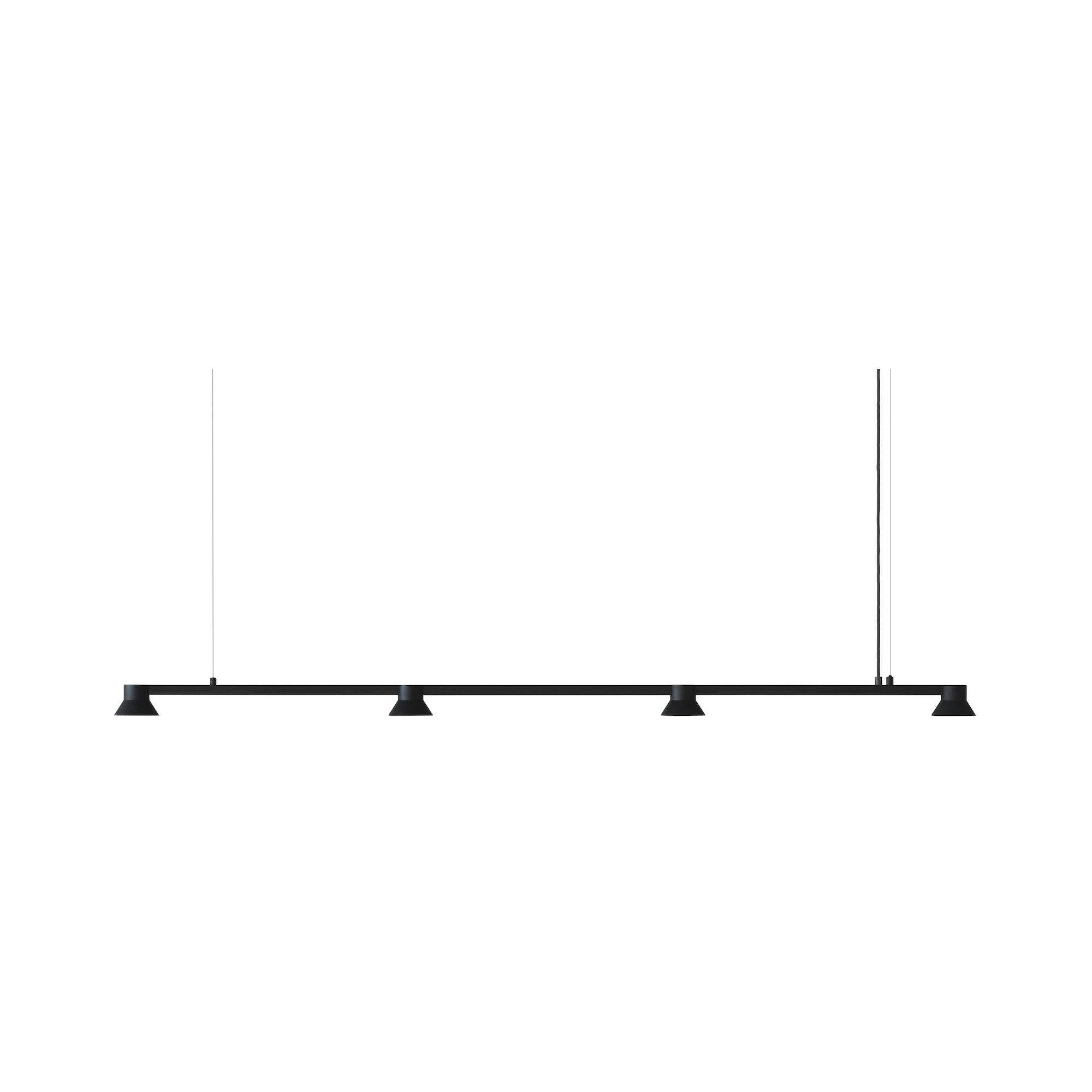 Hat lamp 9 x 167 x H6 cm - Black - Normann Copenhagen