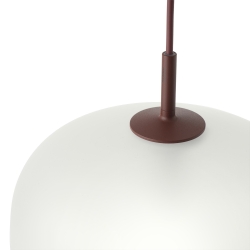 Muuto – Rime pendant Ø12 cm, deep red