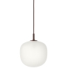 Muuto – Rime pendant Ø18 cm, deep red