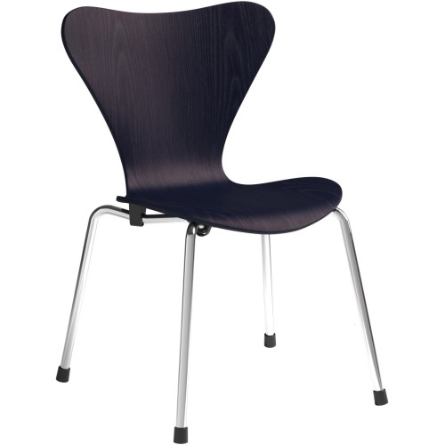 Serie 7 Children's Chair – Midnight blue / Chrome - Fritz Hansen