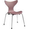 Chaise Lily pour enfant – Wild Rose / Chrome - Fritz Hansen