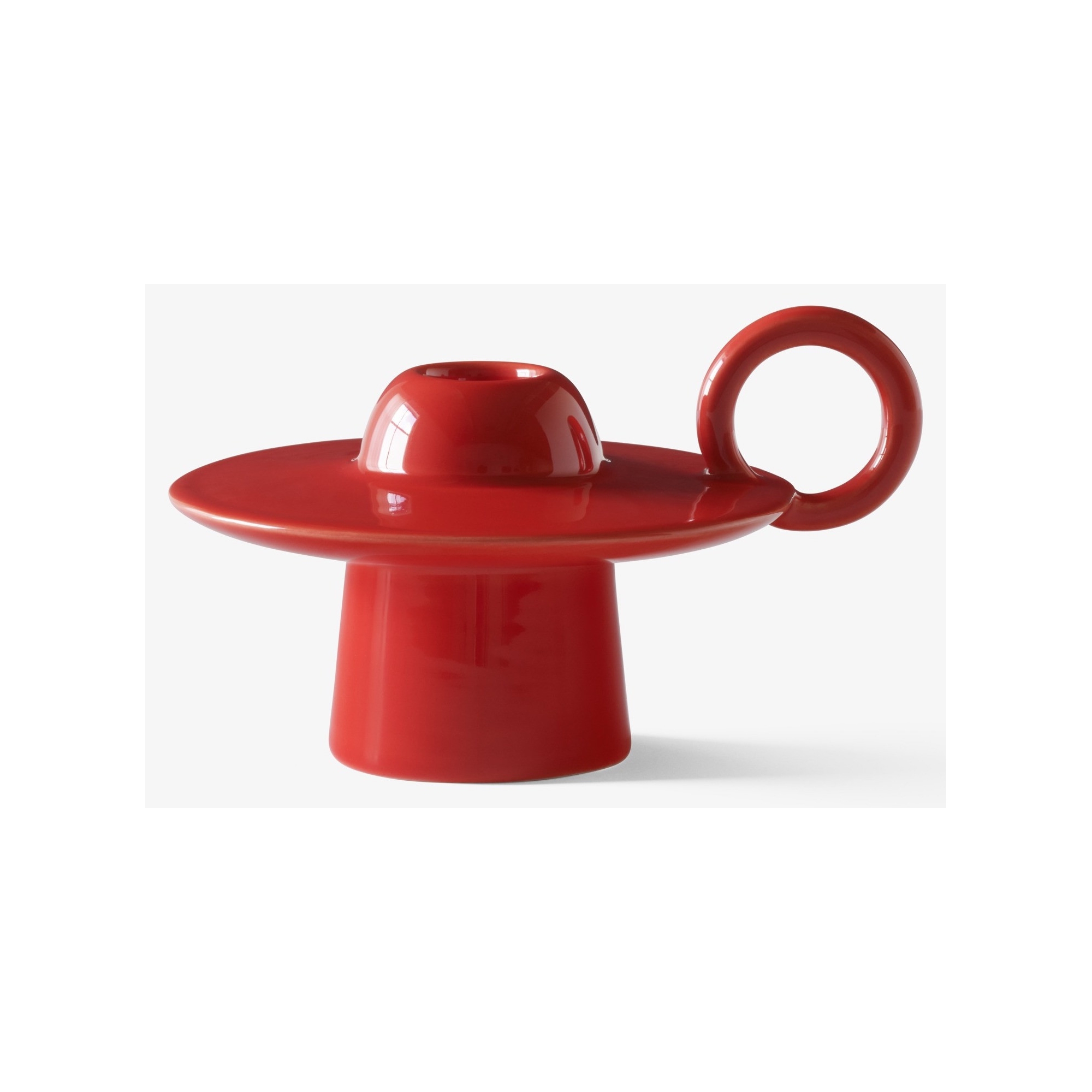 Momento Candleholder – Poppy Red - &Tradition