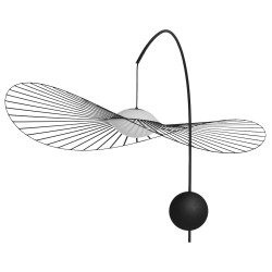 Black / white Ø110 cm – Vertigo Nova wall lamp - Petite Friture