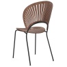 Lacquered walnut / black - Trinidad chair 3398 - Fredericia