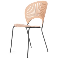 beech lacquered / black - Trinidad chair 3398 - Fredericia