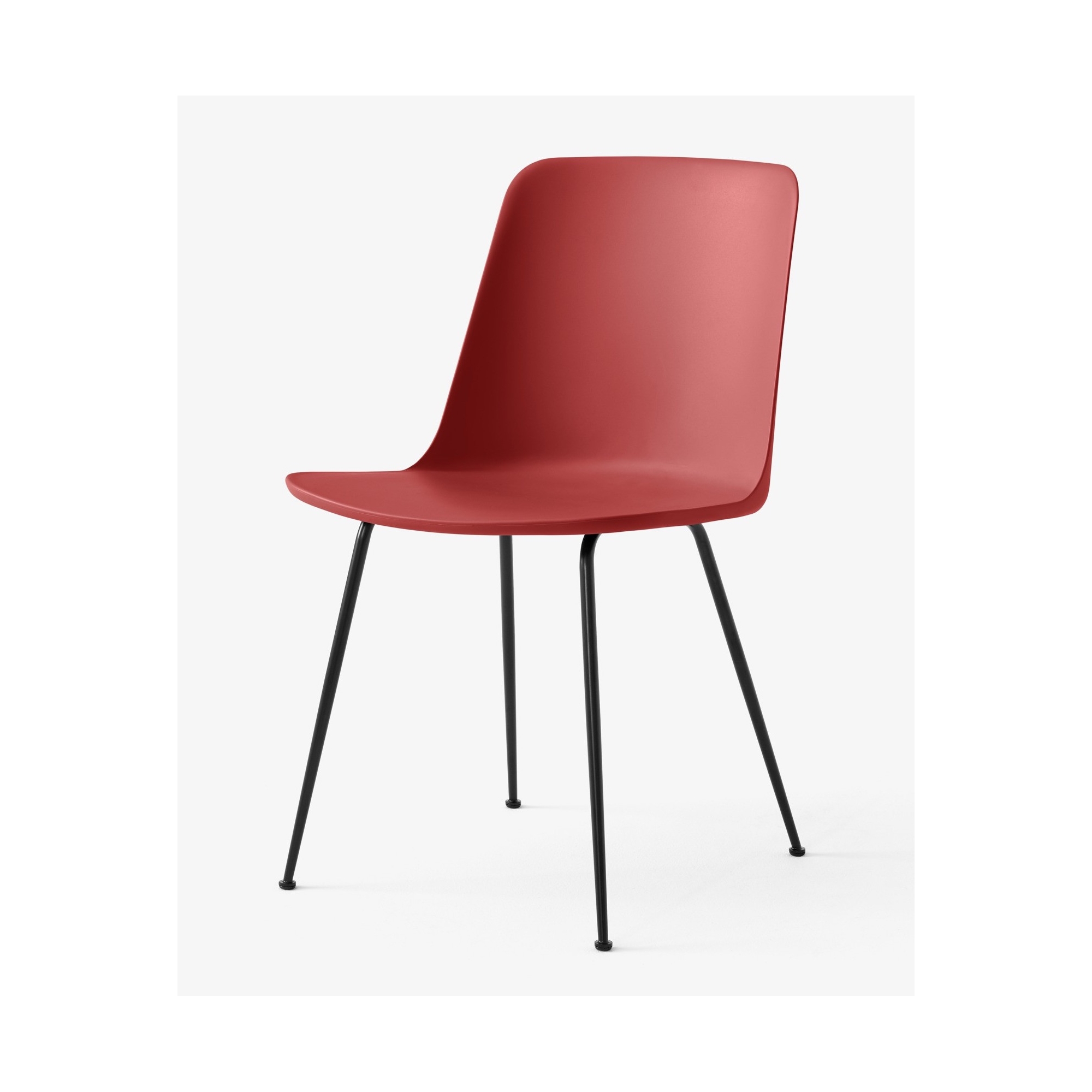 Vermillion red / black – Rely chair HW6 - &Tradition