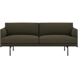 Outline 2-seater sofa – Divina 984 fabric - Muuto