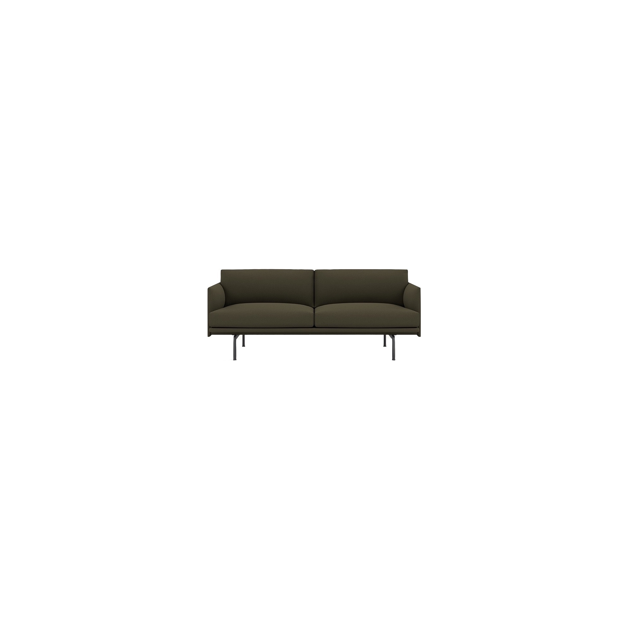 Outline 2-seater sofa – Divina 984 fabric - Muuto