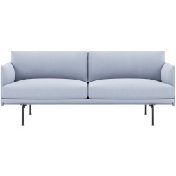 Outline 2-seater sofa – Vidar 723 fabric - Muuto