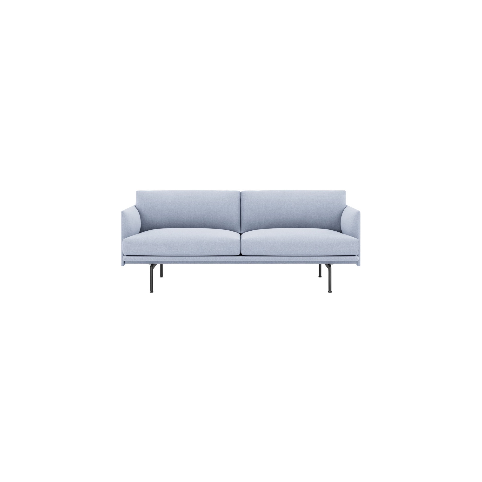 Outline 2-seater sofa – Vidar 723 fabric - Muuto