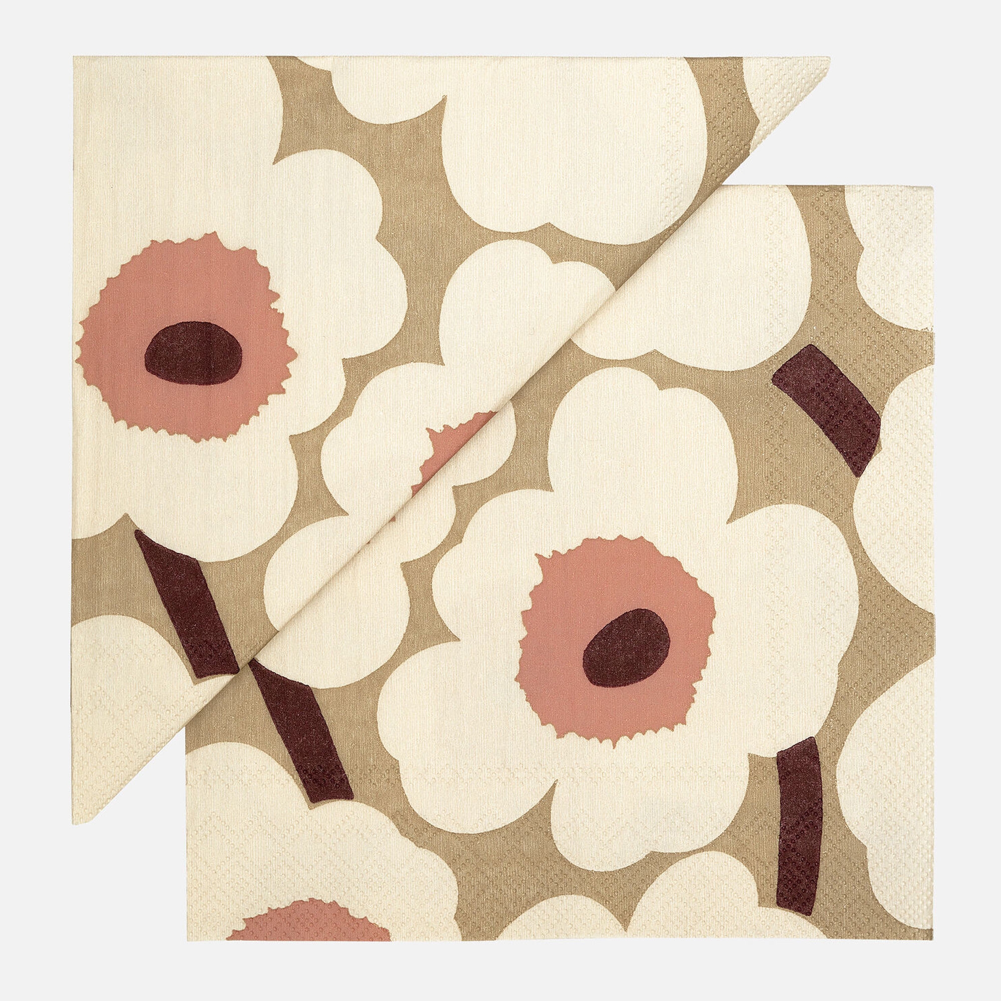 Unikko crème beige 552660 - Serviettes en papier