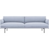 Outline 3-seater sofa – Vidar 723 fabric - Muuto