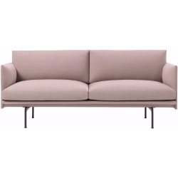 Canapé Outline 2 places – tissu Fiord 551 - Muuto