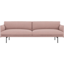 Outline 3-seater sofa – Fiord 551 fabric - Muuto