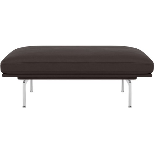 Pouf Outline – cuir Easy Root - Muuto